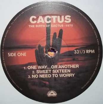 LP Cactus: The Birth Of Cactus - 1970 LTD