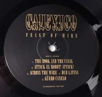 3LP Calexico: Feast Of Wire / More Cowboys In Sweden (Live) DLX | LTD | NUM