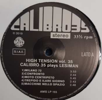 LP Calibro 35: High Tension Vol. 35 (Calibro 35 Plays Lesiman)