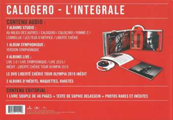 17CD/DVD/Box Set Calogero: L'intégrale
