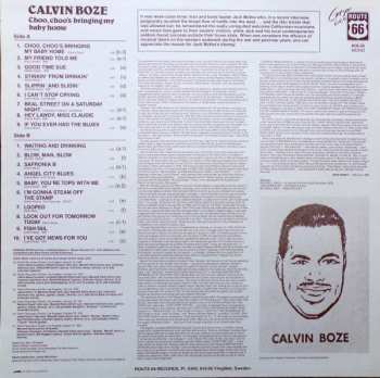 LP Calvin Boze: Choo, Choo's Bringing My Baby Home