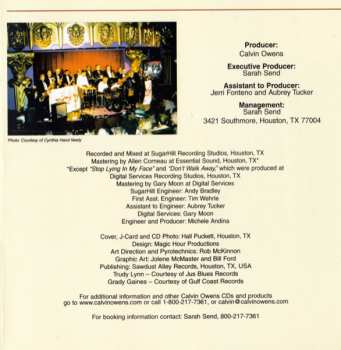 CD Calvin Owens: The House Is Burnin'