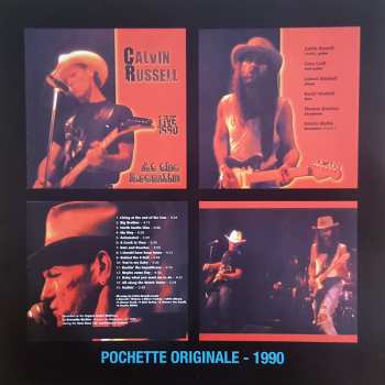 2LP Calvin Russell: Live 1990 At The Kremlin