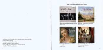 2CD Giovanni Giuseppe Cambini: 6 Flute Quartets