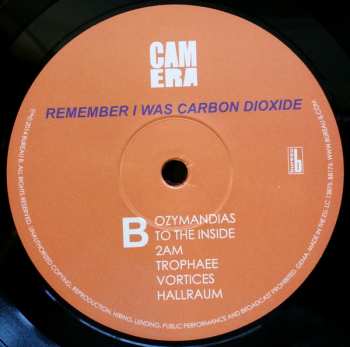 LP/CD Camera: Remember I Was Carbon Dioxide