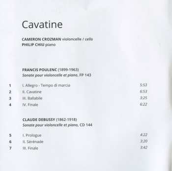 CD Philip Chiu: Cavatine