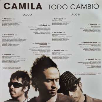 LP Camila: Todo Cambió