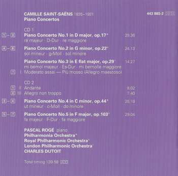 2CD The Royal Philharmonic Orchestra: Piano Concertos 1-5