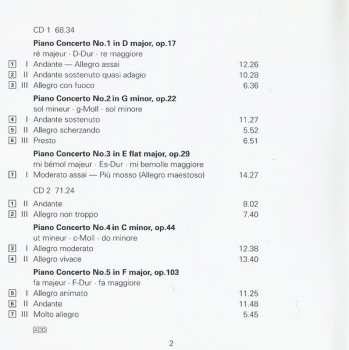 2CD The Royal Philharmonic Orchestra: Piano Concertos 1-5