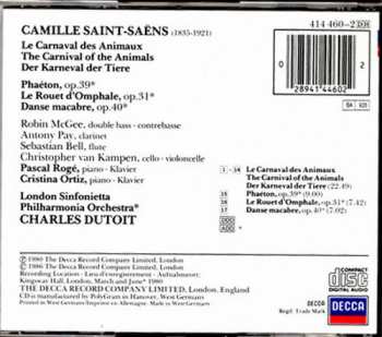 CD Philharmonia Orchestra: Carnaval Des Animaux, Danse Macabre, Etc.