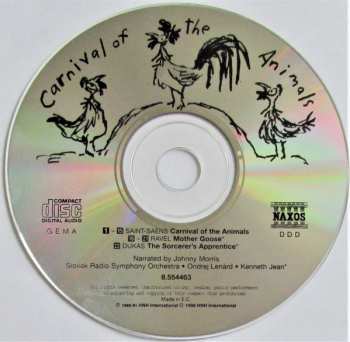 CD Maurice Ravel: Carnival Of The Animals, Mother Goose, The Sorcerer's Apprentice