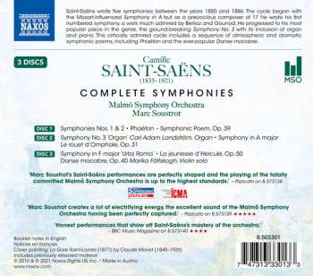 3CD/Box Set Camille Saint-Saëns: Complete Symphonies
