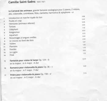 CD Gautier Capuçon: Le Carnaval Des Animaux - Septuor - Fantaisie