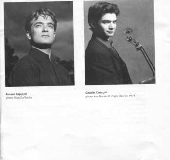 CD Gautier Capuçon: Le Carnaval Des Animaux - Septuor - Fantaisie