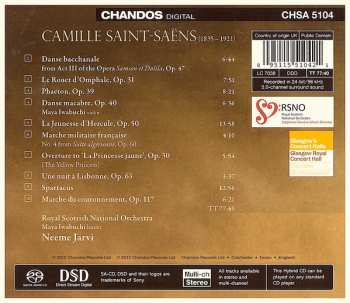 SACD Camille Saint-Saëns: Neeme Järvi Conducts Saint-Saëns