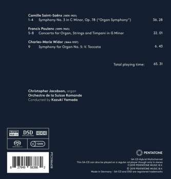 SACD L'Orchestre De La Suisse Romande: Saint-Saëns, Poulenc, Widor