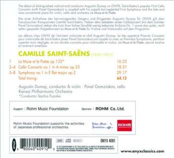 CD Camille Saint-Saëns: Symphony No. 1, Cello Concerto No. 1, La Muse Et la Poete 