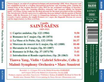 CD Camille Saint-Saëns: Works For Violin And Orchestra