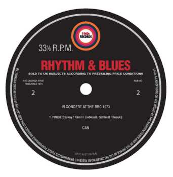 LP Can: In Concert At The BBC 1973
