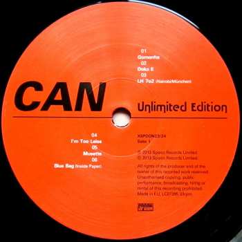 2LP Can: Unlimited Edition LTD