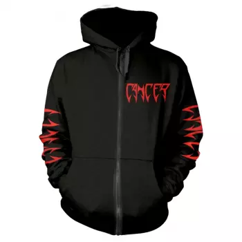 Mikina so zipsom Death Shall Rise (black)