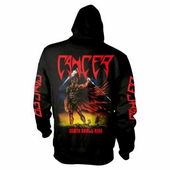Merch Cancer: Mikina Se Zipem Death Shall Rise (black) S