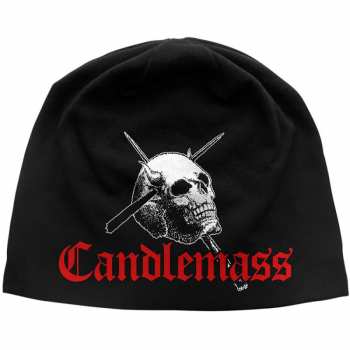 Merch Candlemass: Čapica Skull & Logo Candlemass