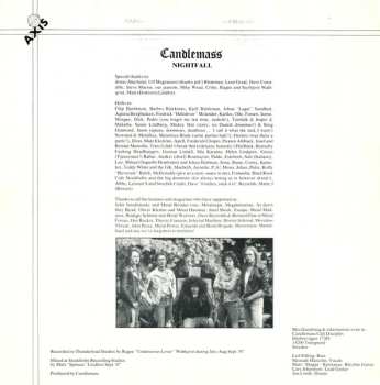 LP Candlemass: Nightfall - Clear Vinyl