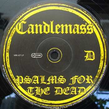2LP Candlemass: Psalms For The Dead  LTD