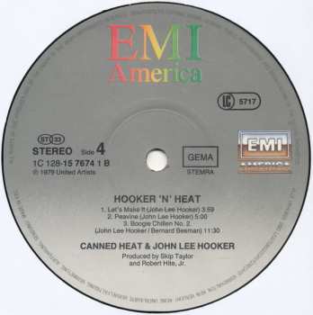 2LP John Lee Hooker: Hooker 'N' Heat