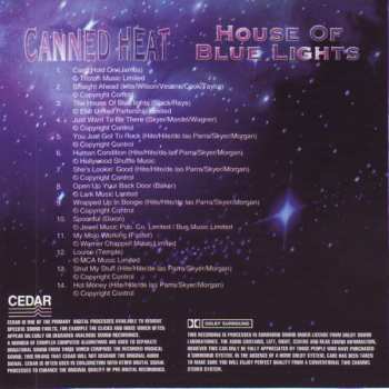 CD Canned Heat: House Of Blue Lights