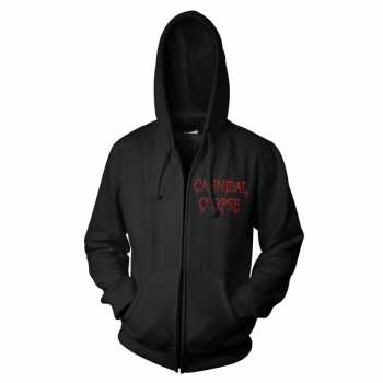 Merch Cannibal Corpse: Mikina so zipsom Red Before Black