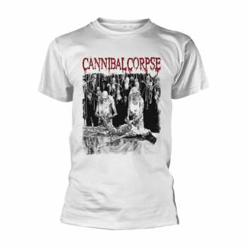 Merch Cannibal Corpse: Tričko Butchered At Birth (white)
