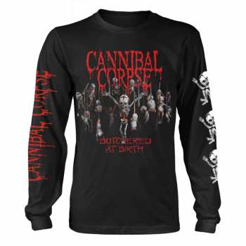 Merch Cannibal Corpse: Tričko s dlhým rukávom Butchered At Birth Baby