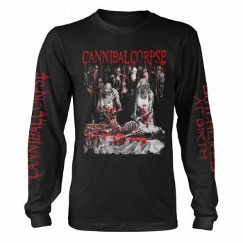 Merch Cannibal Corpse: Tričko s dlhým rukávom Butchered At Birth (explicit)