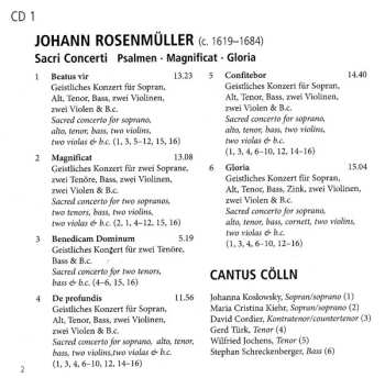 10CD/Box Set Cantus Cölln: Cantus Cölln Edition