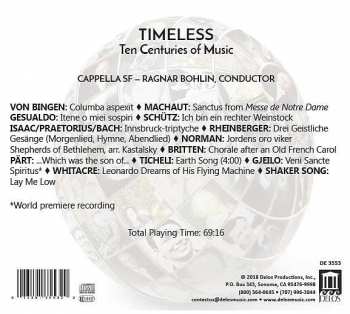 CD Cappella SF: Timeless