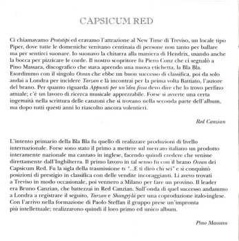 CD Capsicum Red: Appunti Per Un'Idea Fissa