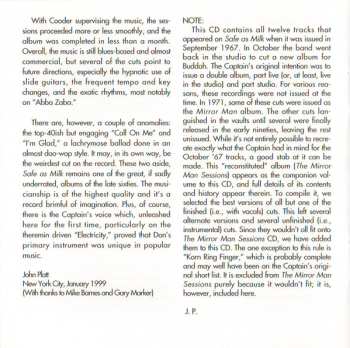 CD Captain Beefheart: Safe As Milk