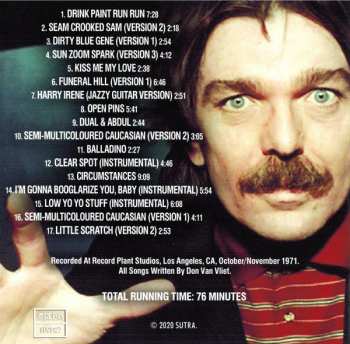 CD Captain Beefheart: The Spotlight Kid Outtakes 