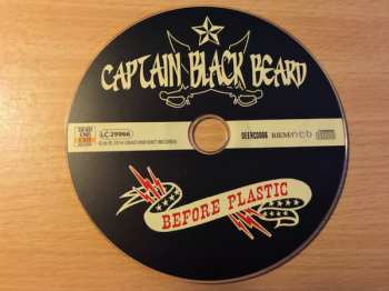 CD Captain Black Beard: Before Plastic