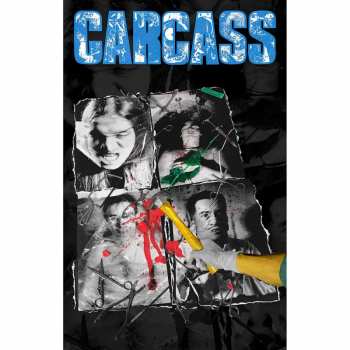 Merch Carcass: Textilný plagát Necroticism