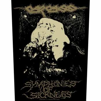 Merch Carcass: Nášivka na chrbát Symphonies Of Sickness