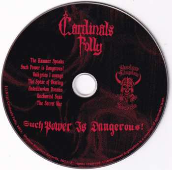 CD Cardinals Folly: Such Power Is Dangerous!