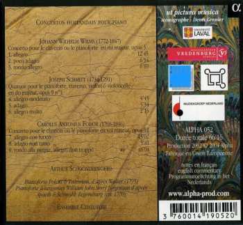 CD Johann Wilhelm Wilms: Concertos Hollandais Pour Piano