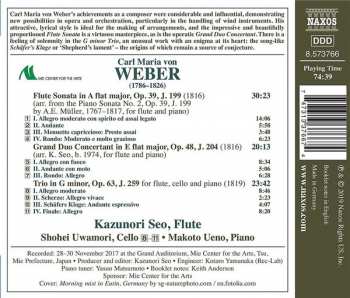 CD Carl Maria von Weber: Chamber Music For Flute