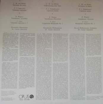 LP Pyotr Ilyich Tchaikovsky: Invitation To Dance / Capriccio Italien / Tannhäuser, Overture / Hungarian Rhapsody No. 2