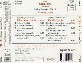CD Carl Nielsen: String Quartets Vol. 1: Quartet, Op. 14 • Quartet, Op. 44