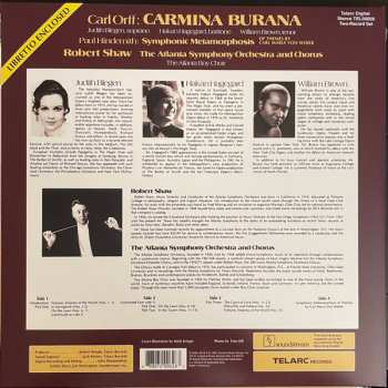 2LP Atlanta Symphony Orchestra: Carmina Burana / Symphonic Metamorphosis