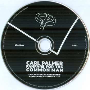 3CD/Box Set/Blu-ray Carl Palmer: Fanfare For The Common Man